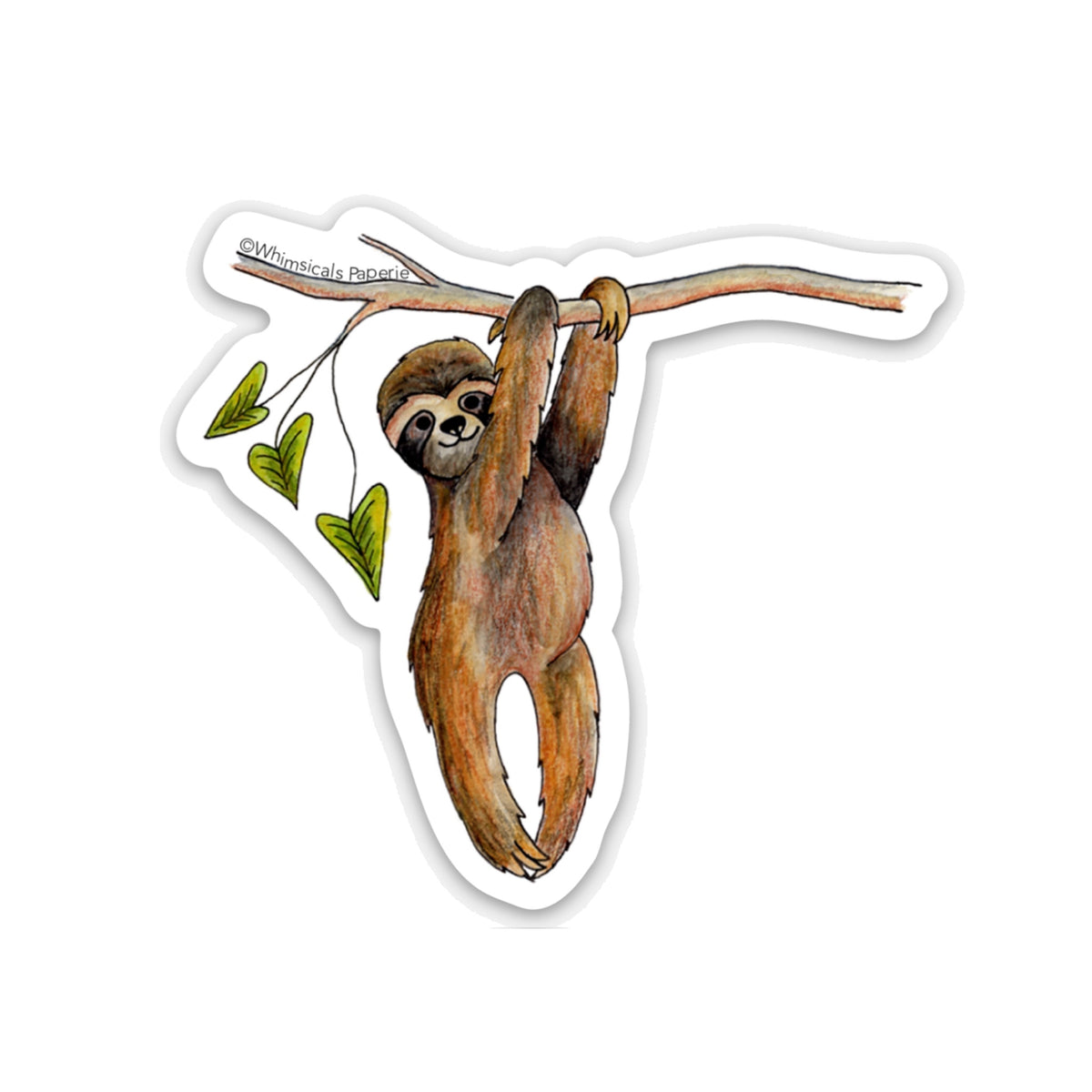Sloth Vinyl Sticker