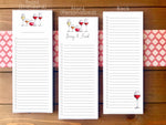 Wine To Do List Notepad | Personalization Available