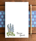 Bluebonnet Notepad - Personalization Available