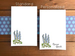 Bluebonnet Notepad - Personalization Available