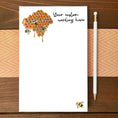 Load image into Gallery viewer, Bumblebees Personalized Magnetic Writing Notepad
