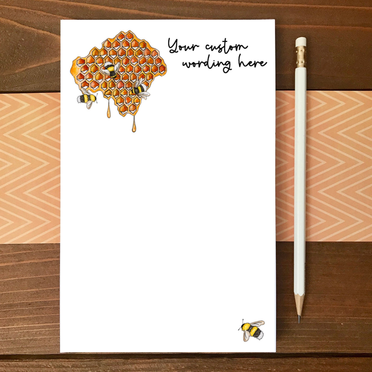 Bumblebees Personalized Magnetic Writing Notepad