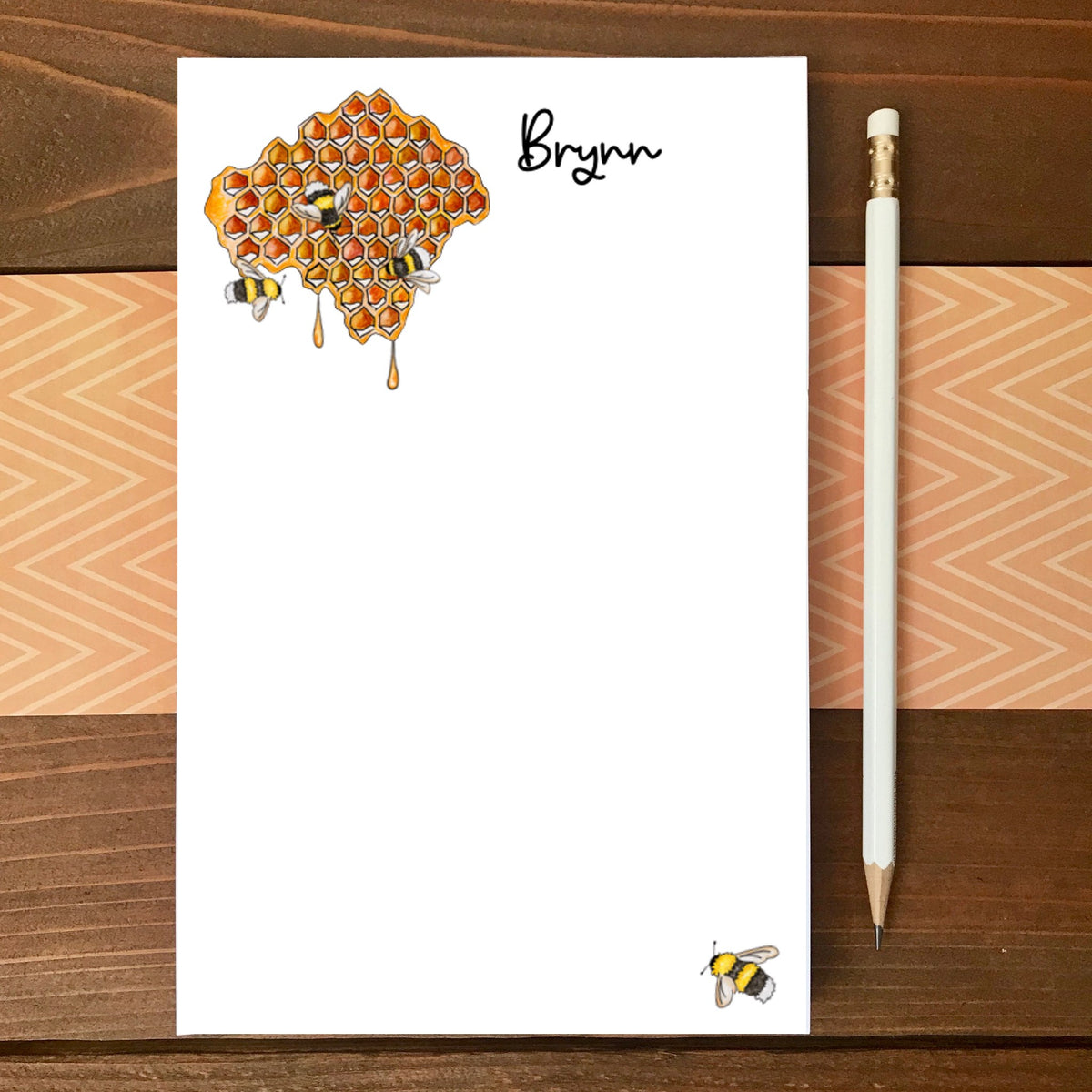 Bumblebees Personalized Magnetic Writing Notepad