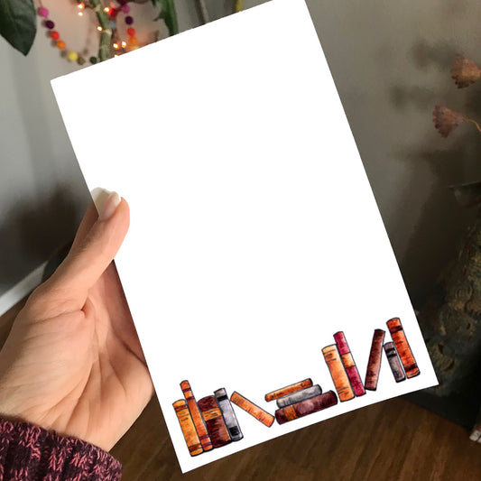 Book Lovers Magnetic Writing Notepad