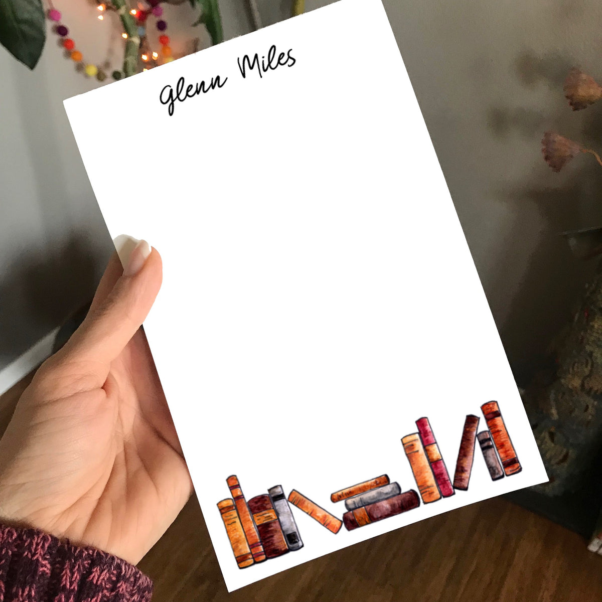Book Lovers Personalized Magnetic Writing Notepad