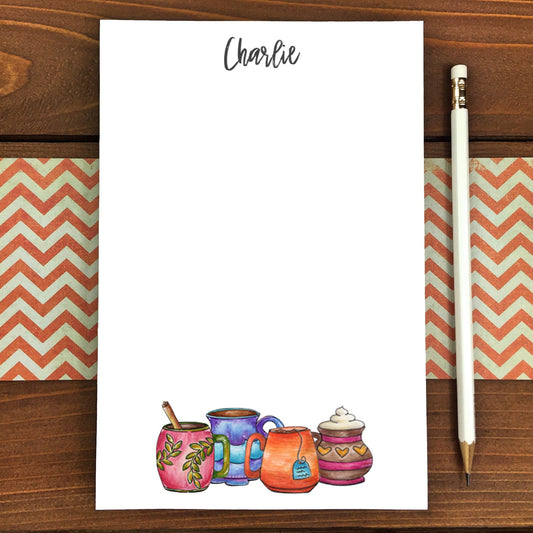 Cozy Mugs Personalized Magnetic Writing Notepad