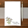 Load image into Gallery viewer, Daisies Personalized Magnetic Writing Notepad
