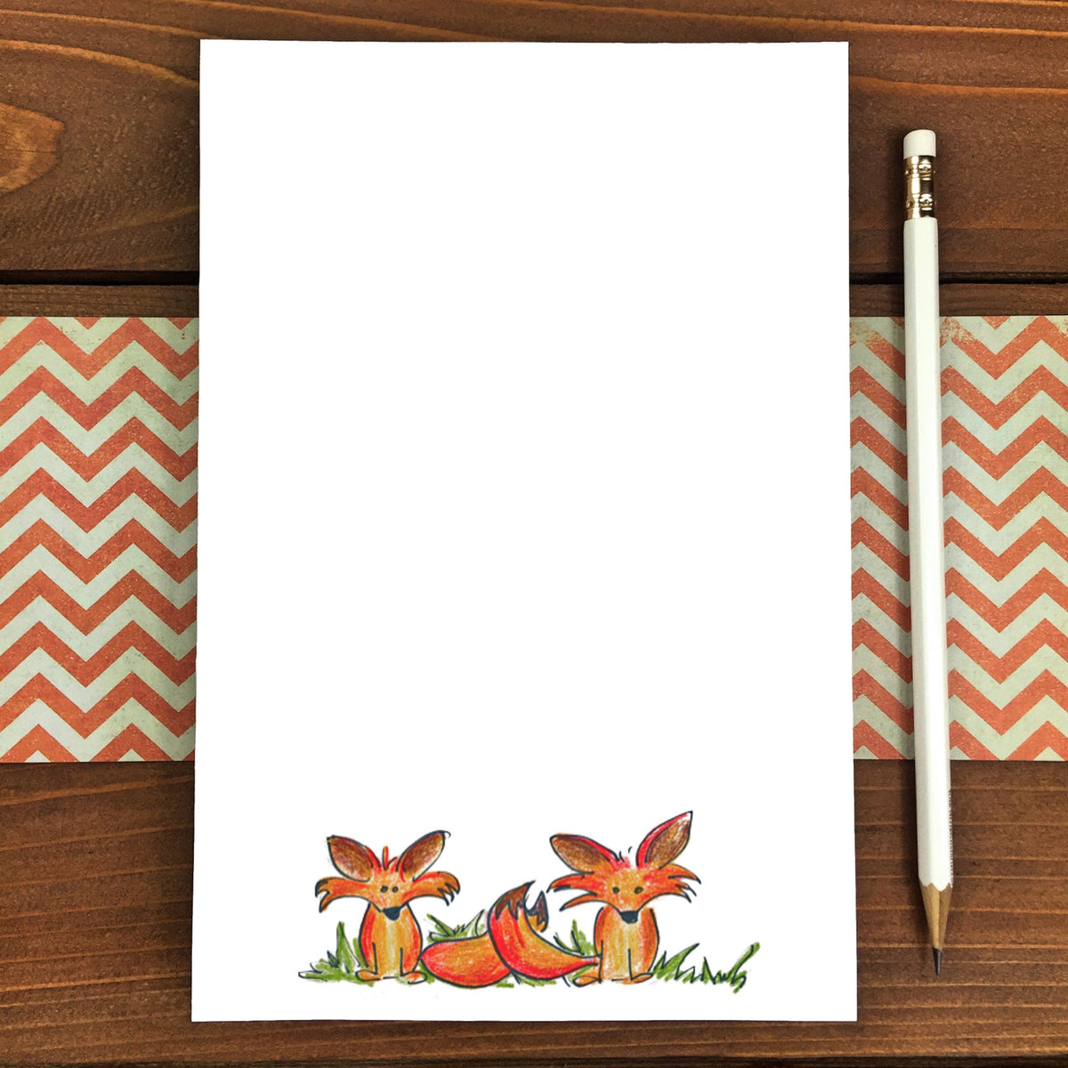 Foxes Magnetic Writing Notepad