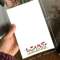 Load image into Gallery viewer, Heart Flowers Magnetic Writing Notepad
