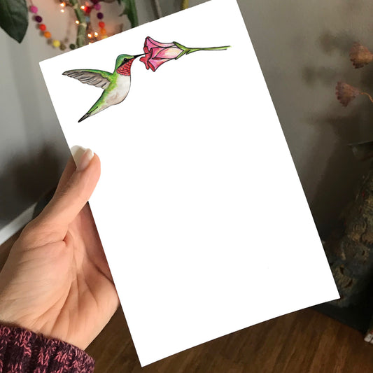 Hummingbird Magnetic Writing Notepad