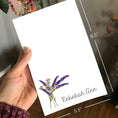 Load image into Gallery viewer, Lavender Personalized Magnetic Writing Notepad
