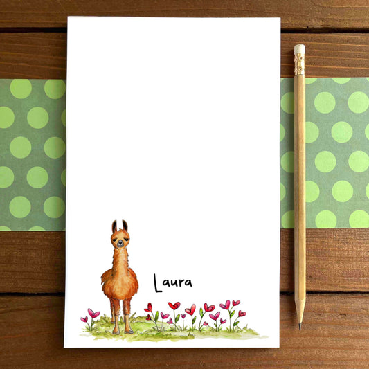 Llama Personalized Magnetic Writing Notepad