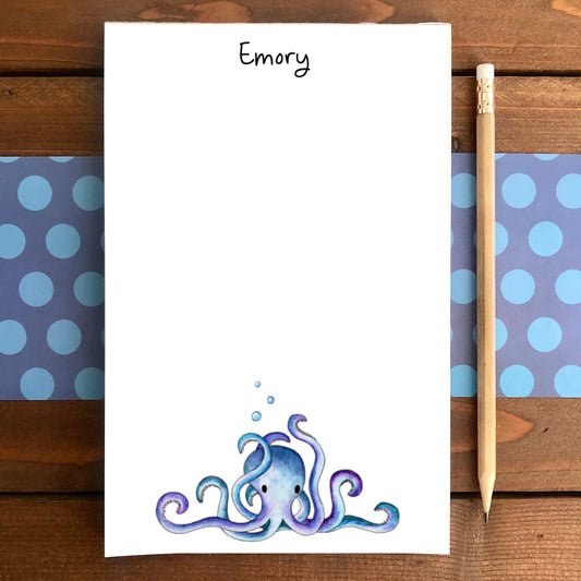 Octopus Personalized Magnetic Writing Notepad