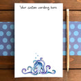 Load image into Gallery viewer, Octopus Personalized Magnetic Writing Notepad
