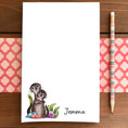 Load image into Gallery viewer, Otters Personalized Magnetic Writing Notepad
