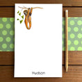 Load image into Gallery viewer, Sloth Personalized Magnetic Writing Notepad
