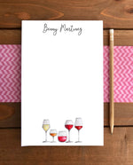 Wine Notepad - Personalization Available
