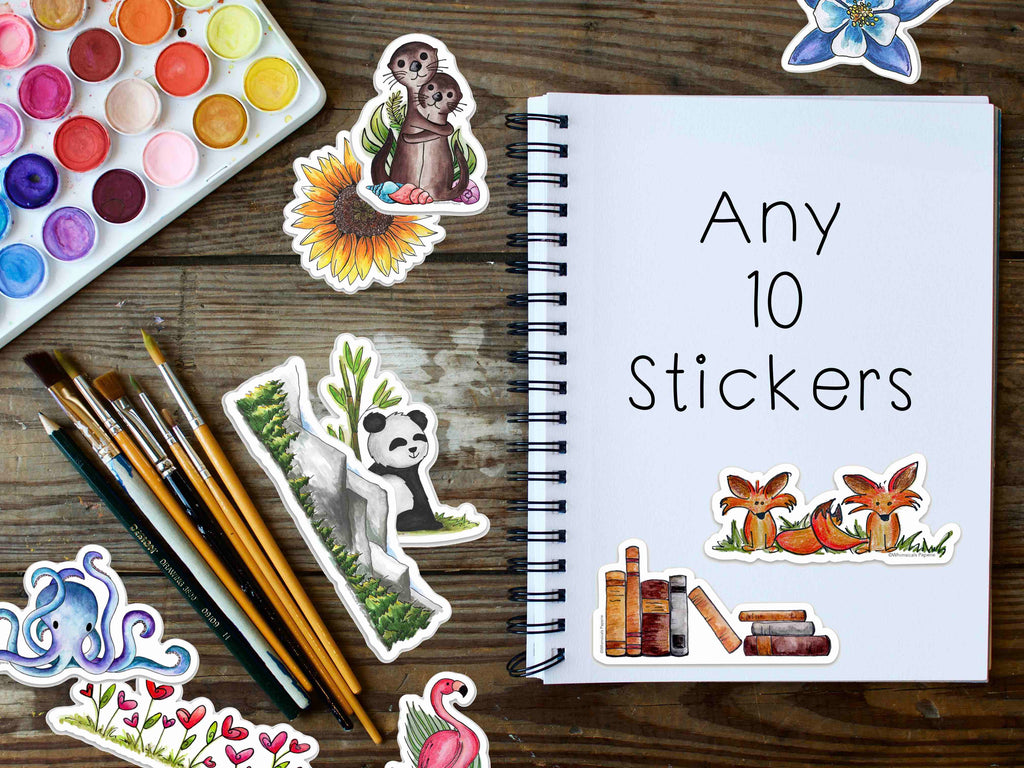 Choose Your Own Sticker Bundle | Any 10 Stickers