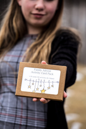 Family Wall Hanging Advent Calendar Kit