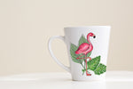 Flamingo Mug - 12 oz Ceramic Latte Mug