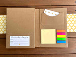 LAST CHANCE Memo Book | Tri-Fold Stationery Kit
