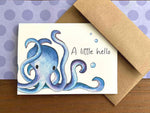 Octopus Note Cards | Choose Your Message - Boxed Set of 8