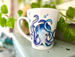 Octopus Mug - 12 oz Ceramic Latte Mug
