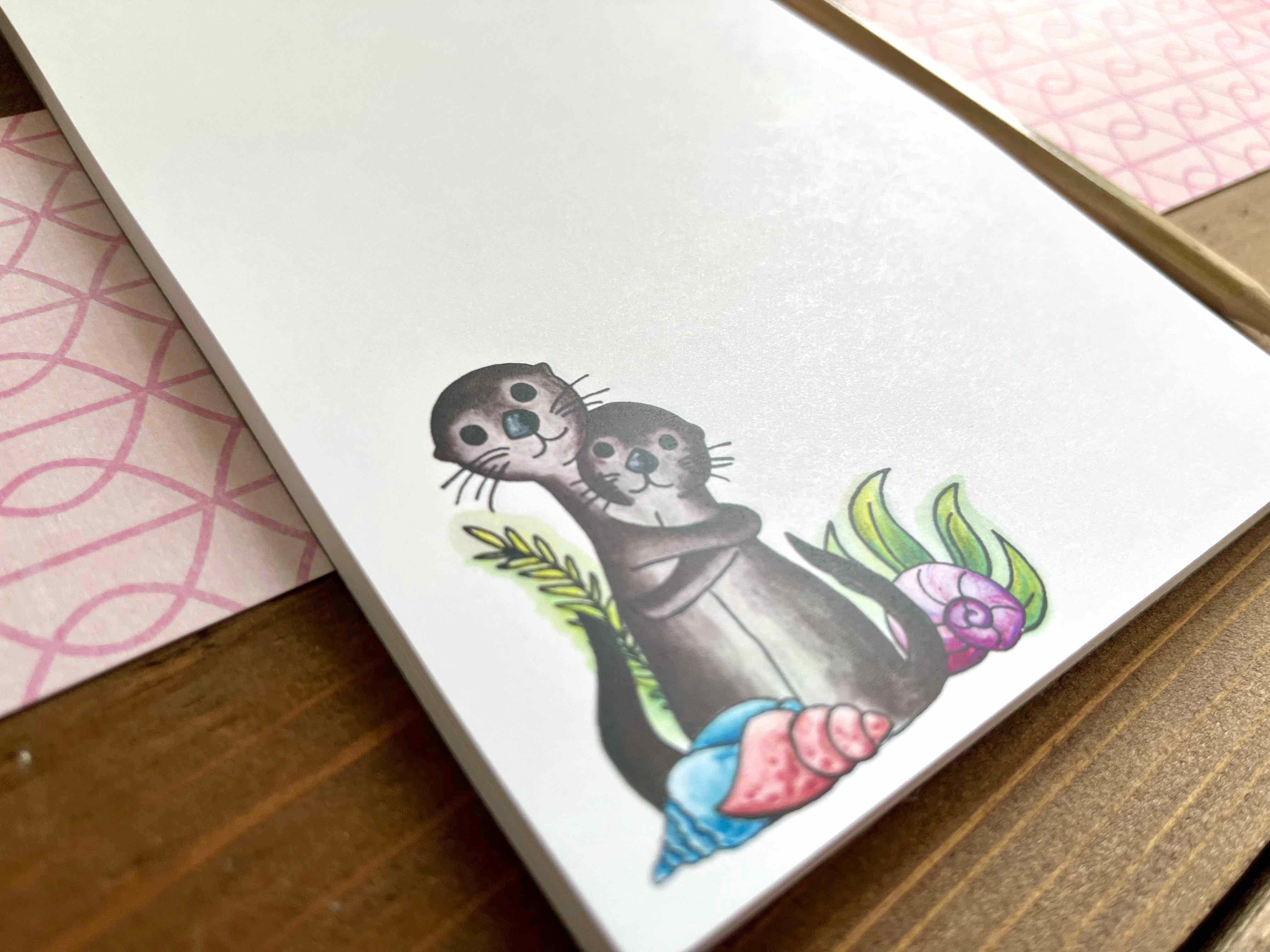 Otter Notepad - Personalization Available