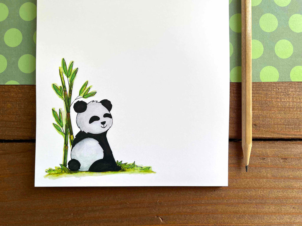 Panda Notepad - Personalization Available