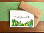 Pine Tree Cards, Choose Your Message - Boxed Set of 8