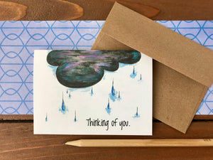 Assorted Thinking of You Cards - Boxed Set of 8 - Whimsicals Paperie