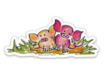 Pigs Vinyl Sticker