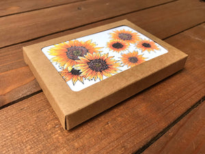 Sunflower Stationery Set Gift Bundle