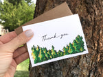 Pine Tree Cards, Choose Your Message - Boxed Set of 8