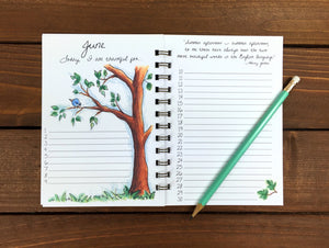 Daily Gratitude Journal, Illustrated One Line Per Day Journal - 5 x 7