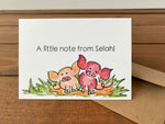 Pig Cards, Choose Your Message - Boxed Set of 8